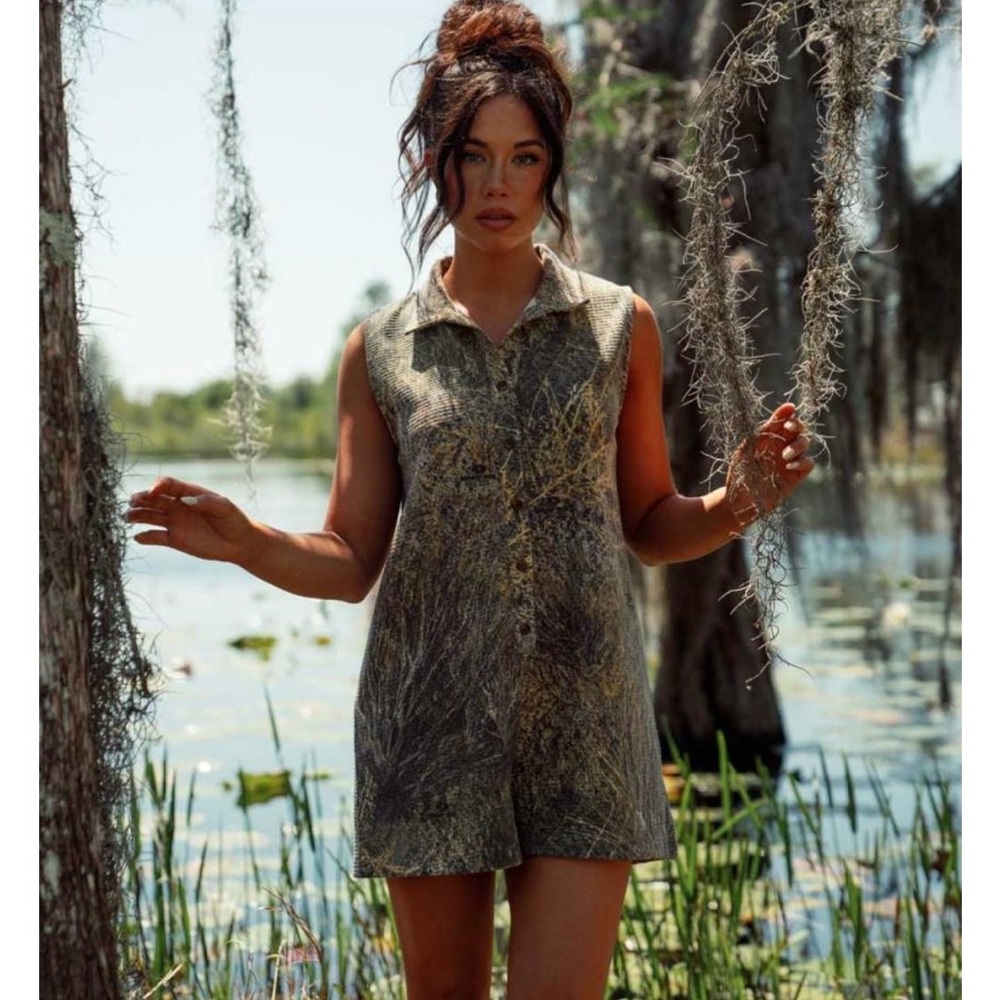 Tribe Kelly Mossy Oak Romper
